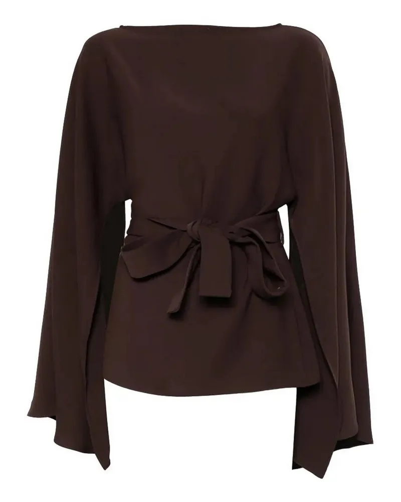 P.A.R.O.S.H. P. A.R. O H. Rundhalspullover - Braun Braun