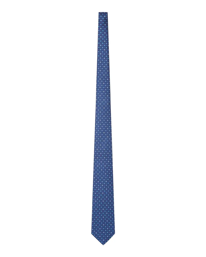 Kiton Krawatte - Blau Blau