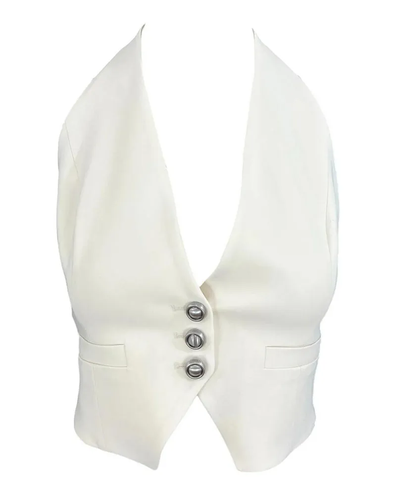 Pinko Weste - Weiß Weiß