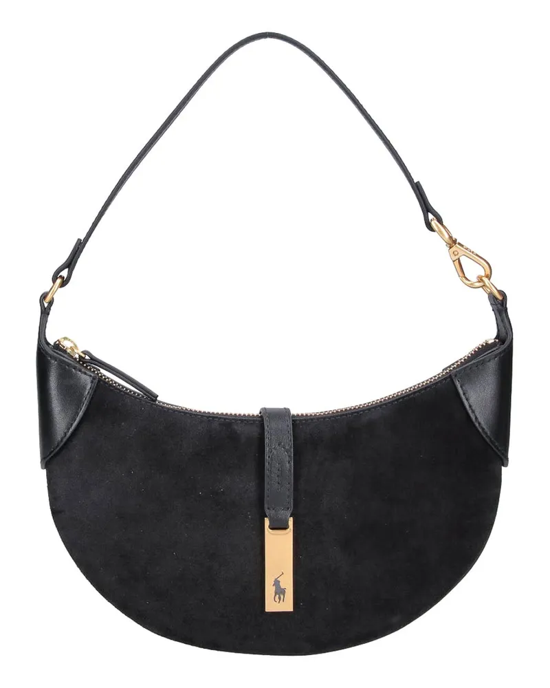 Ralph Lauren Schultertasche - Schwarz Schwarz