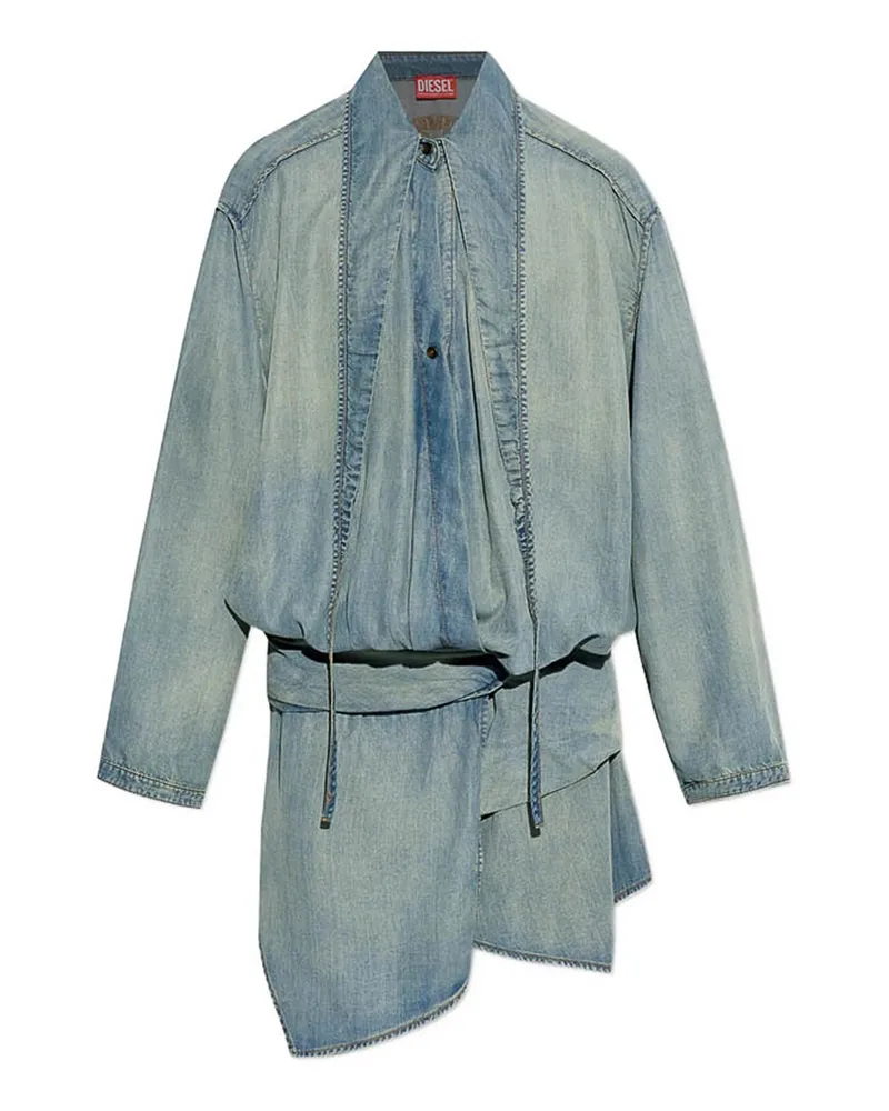 Diesel Kurzes Kleid - Blau Blau