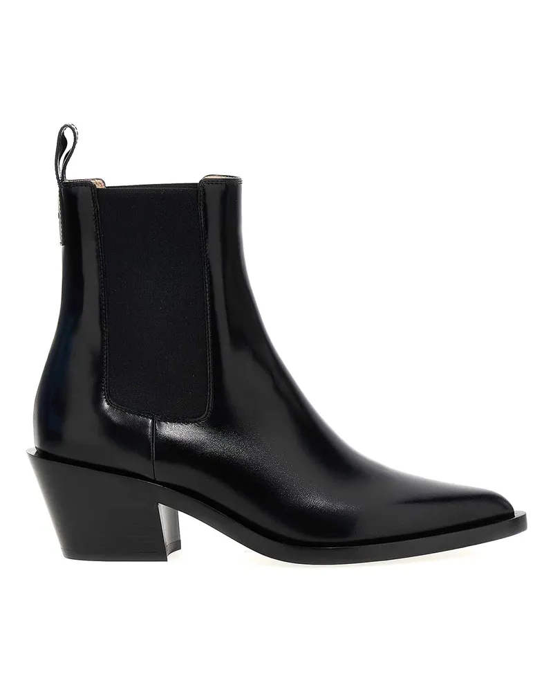 Gianvito Rossi Stiefeletten - Schwarz Schwarz