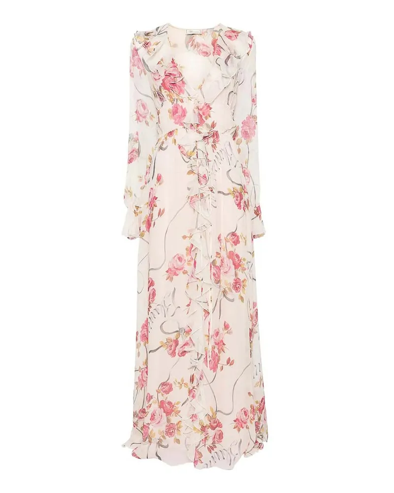 Blumarine Knielanges Kleid - Beige Beige