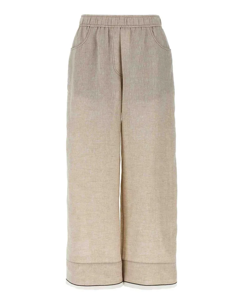 Brunello Cucinelli Casual Hose - Beige Beige