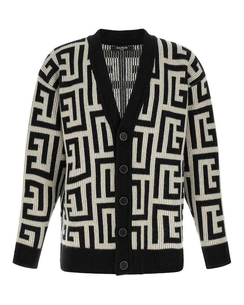 Balmain Cardigan - Weiß Weiß