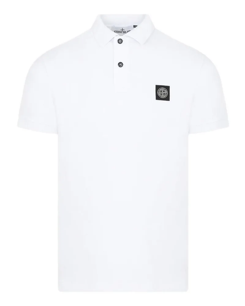 Stone Island Poloshirt - Weiß Weiß