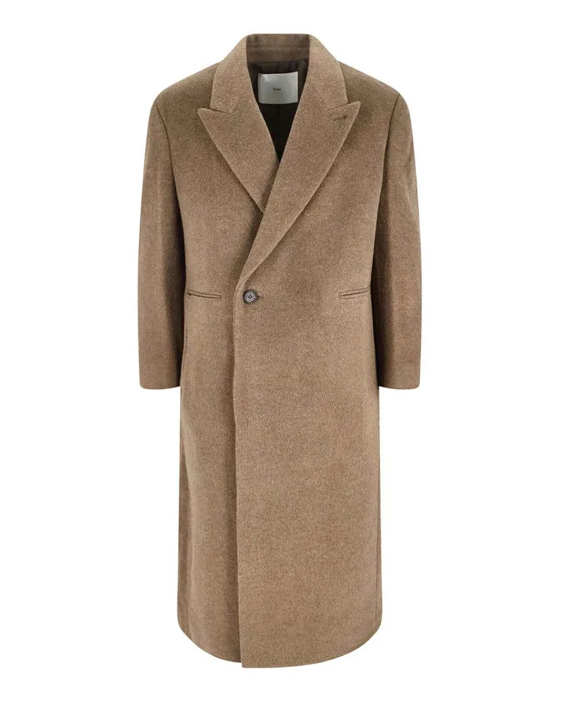 Dunst Knielanger Mantel - Grün Grün