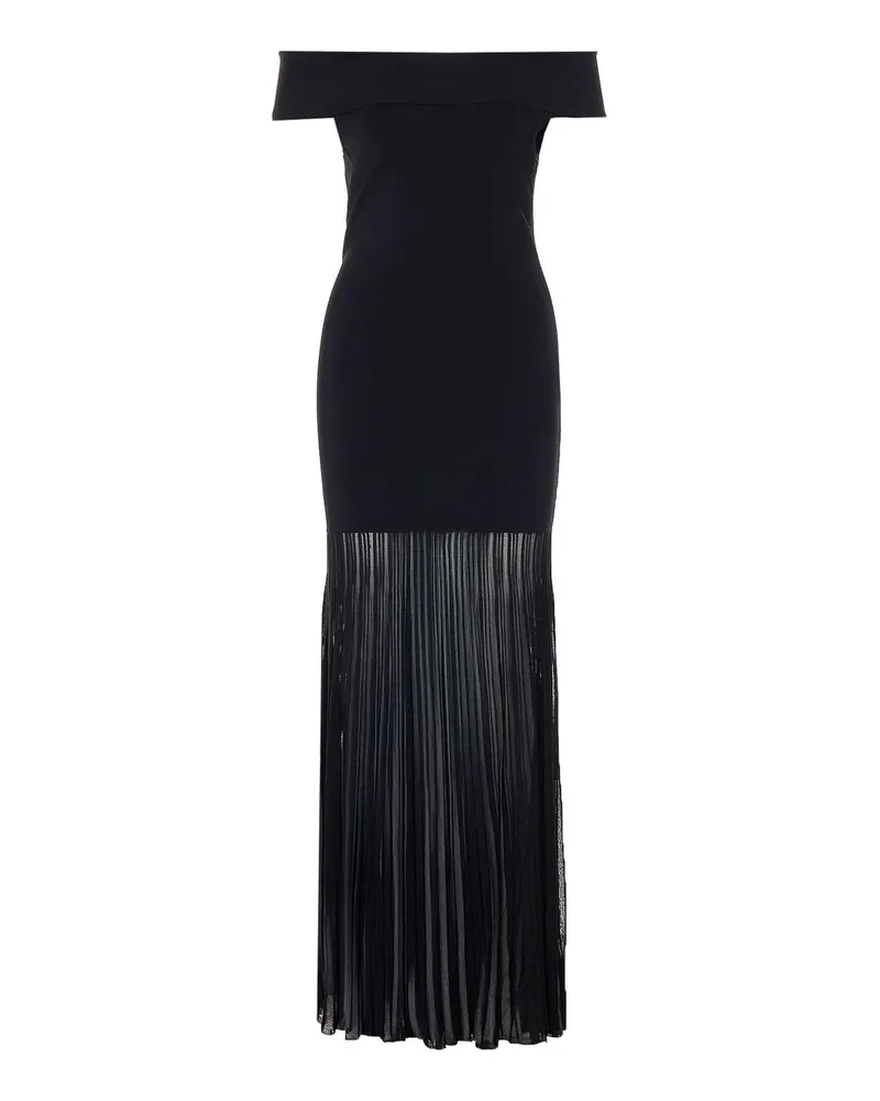 Michael Kors Knielanges Kleid - Schwarz Schwarz