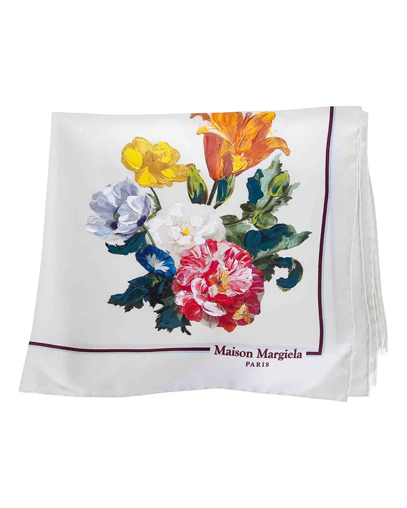 Maison Margiela Schal - Weiß Weiß