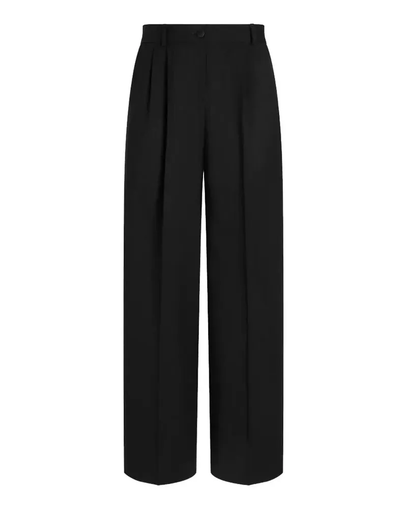 Dolce & Gabbana Casual Hose - Schwarz Schwarz