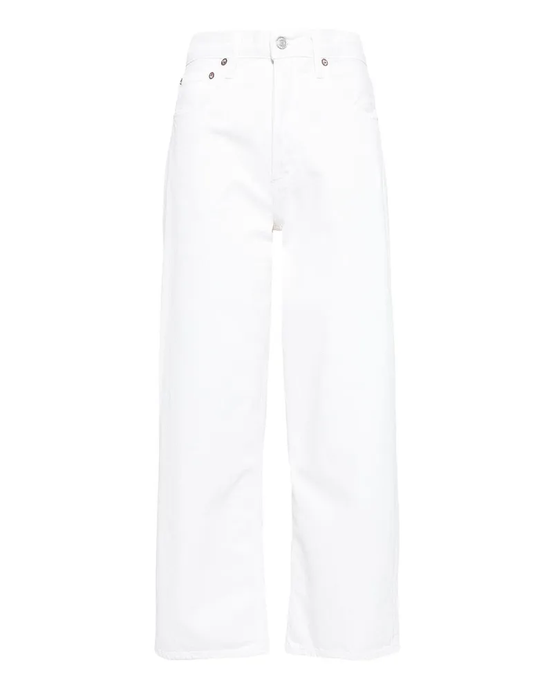 AGOLDE Straight Leg Jeans - Weiß Weiß