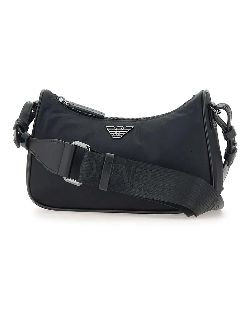 Emporio Armani Umhängetasche - Schwarz Schwarz