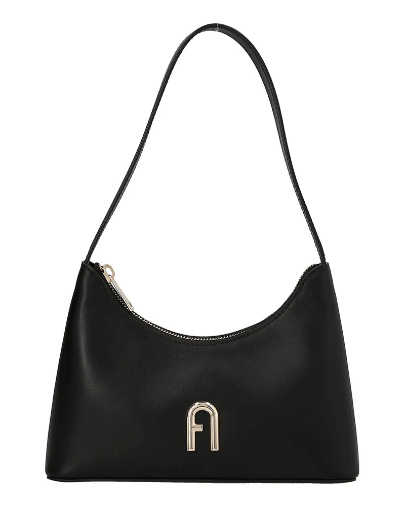 Furla Schultertasche - Schwarz Schwarz