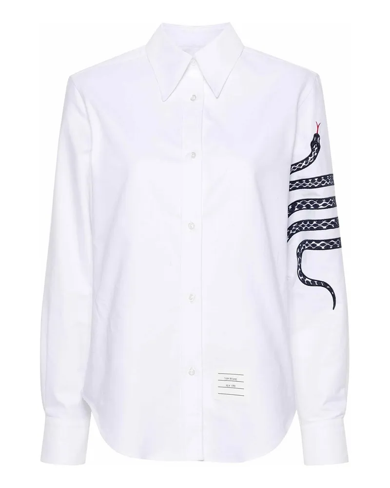 Thom Browne Hemd - Weiß Weiß