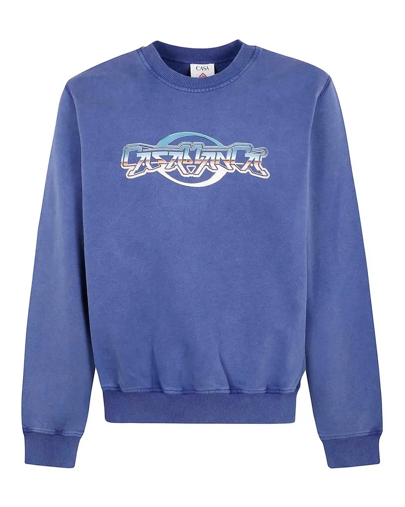 Casablanca Paris Sweatshirt - Blau Blau