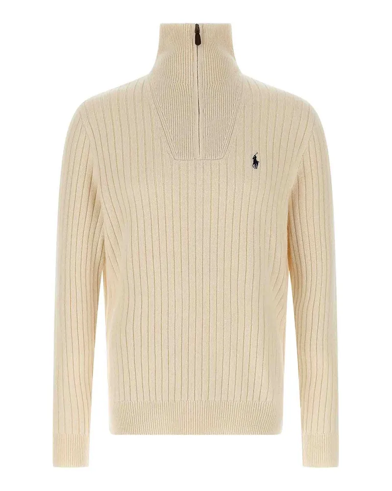 Ralph Lauren Rundhalspullover - Weiß Weiß