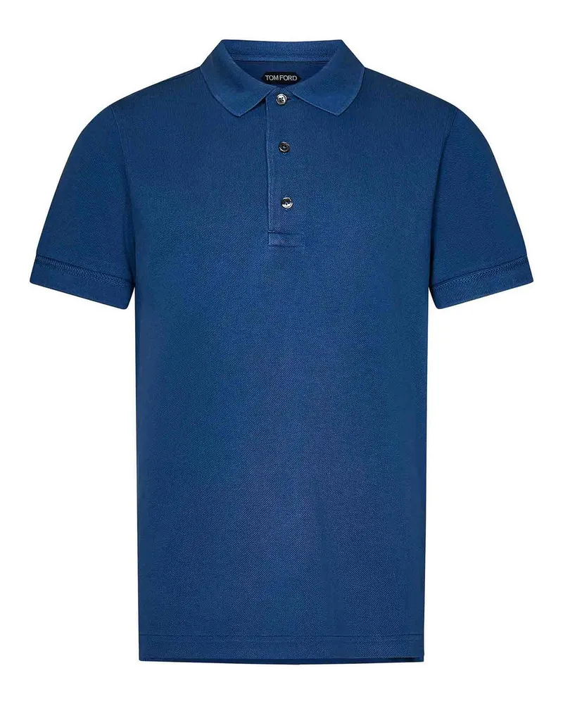 Tom Ford Poloshirt - Blau Blau