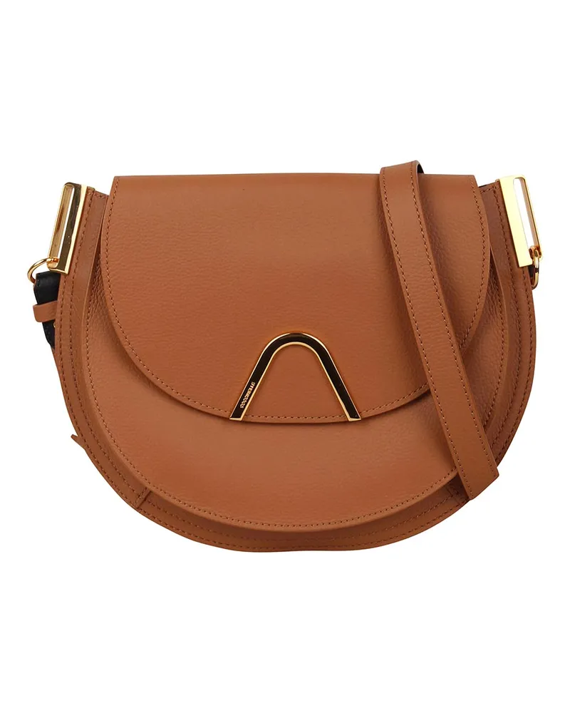 Coccinelle Schultertasche - Schwarz Braun