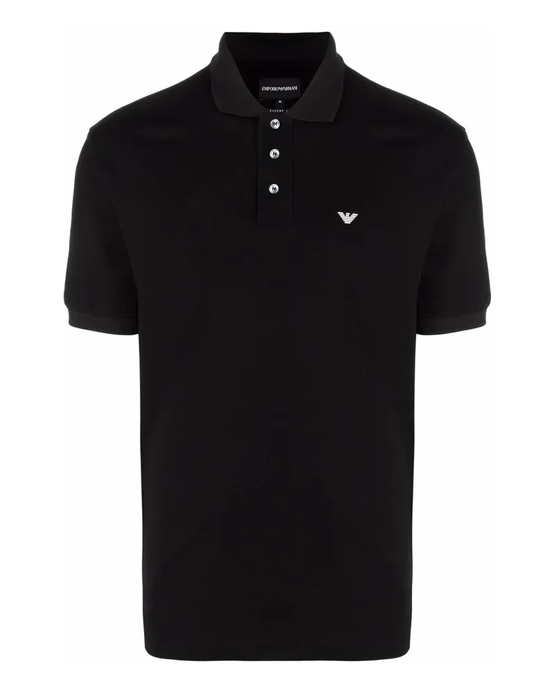Emporio Armani Poloshirt - Schwarz Schwarz
