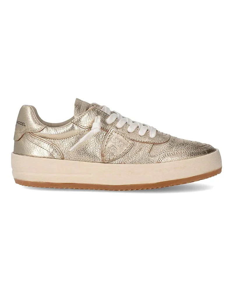 Philippe Model Sneaker - Gold Gold