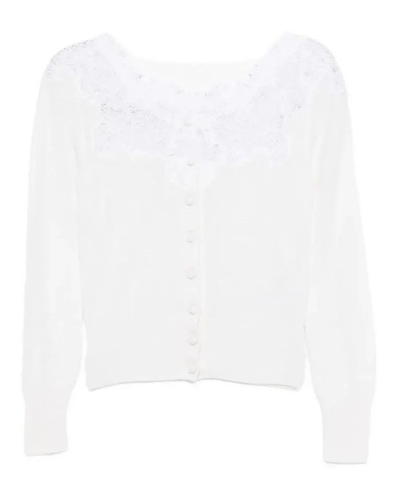Ermanno Scervino Cardigan - Weiß Weiß
