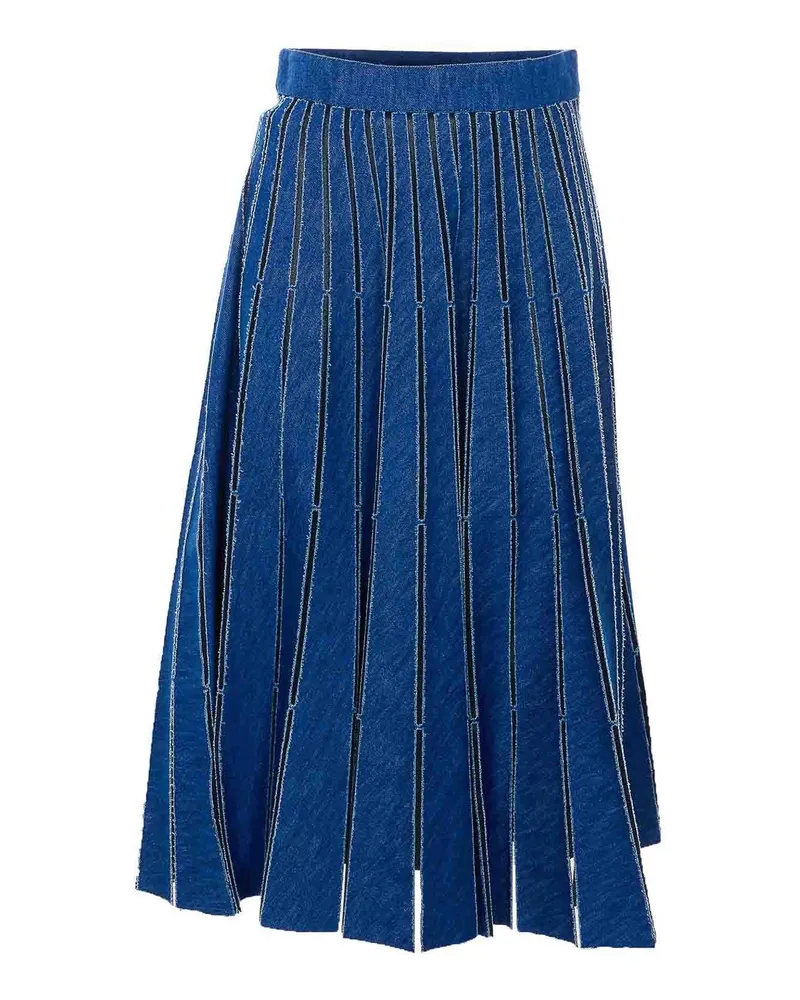 Twin-Set Midirock - Blau Blau