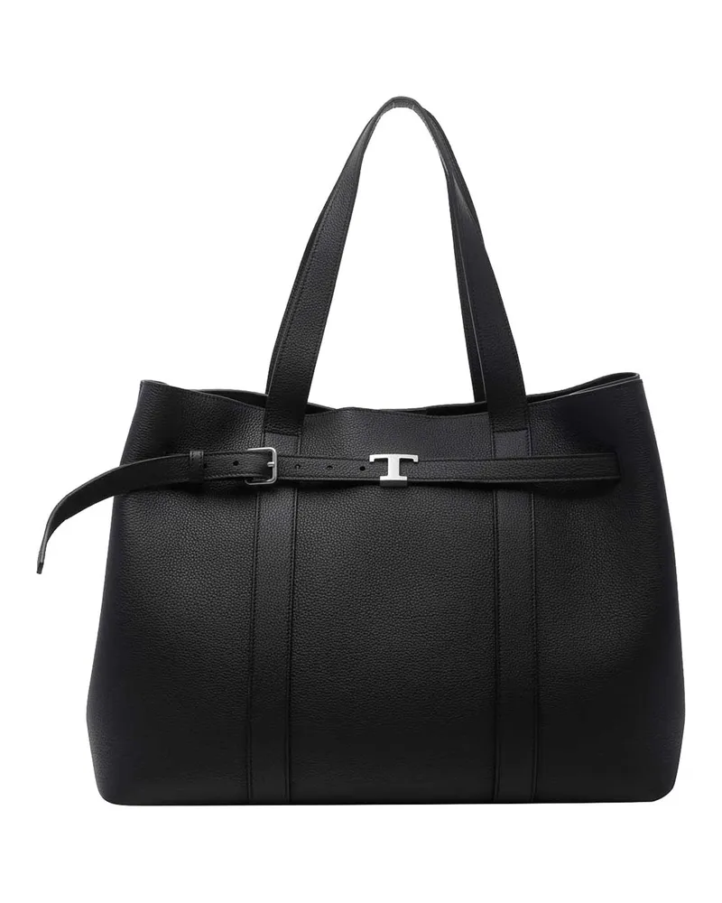 TOD'S Schultertasche - Schwarz Schwarz