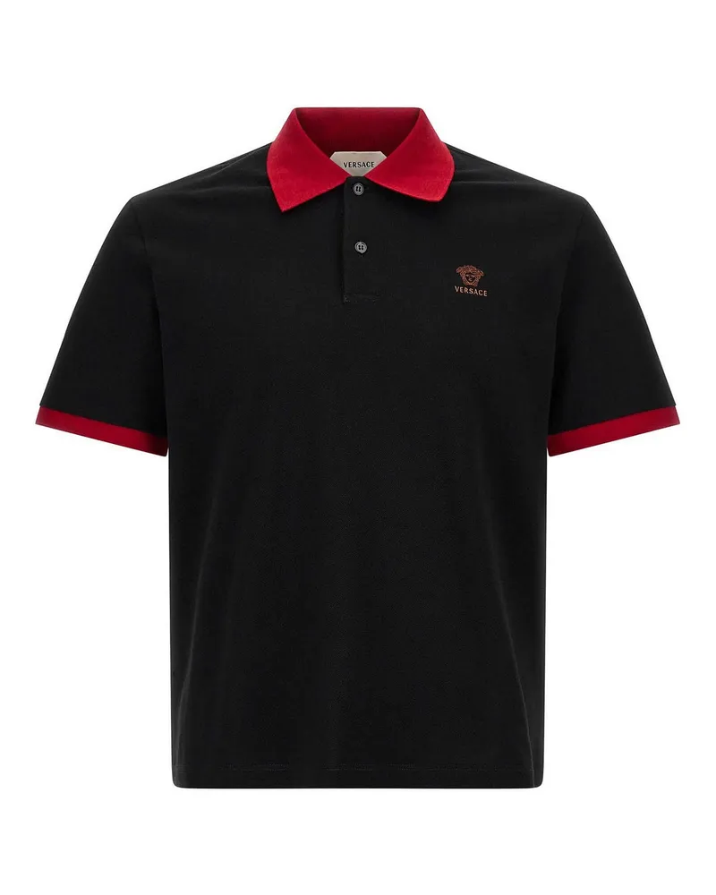 Versace Poloshirt - Schwarz Schwarz
