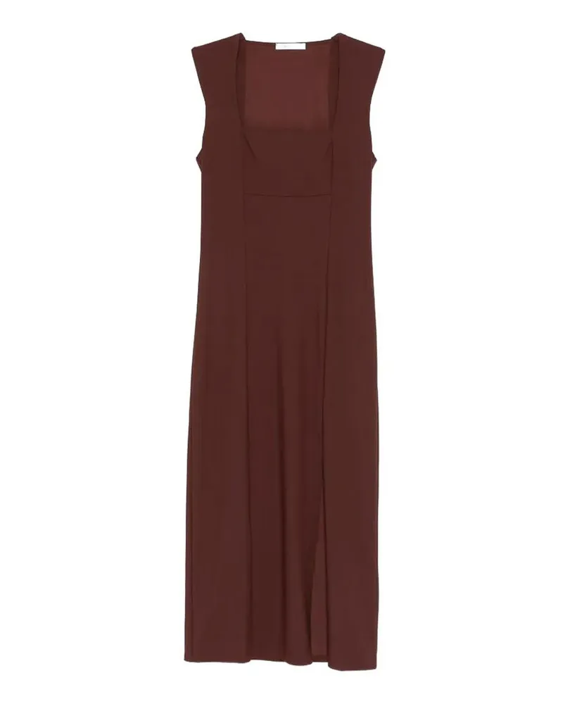 Patrizia Pepe Knielanges Kleid - Braun Braun