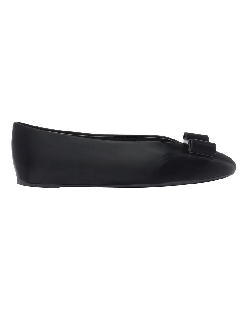 Ferragamo Ballerinas - Schwarz Schwarz