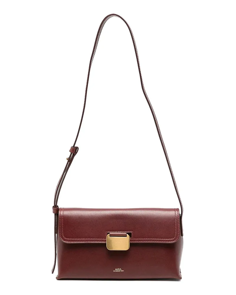 A.P.C. A. P.C. Schultertasche - Rot Rot