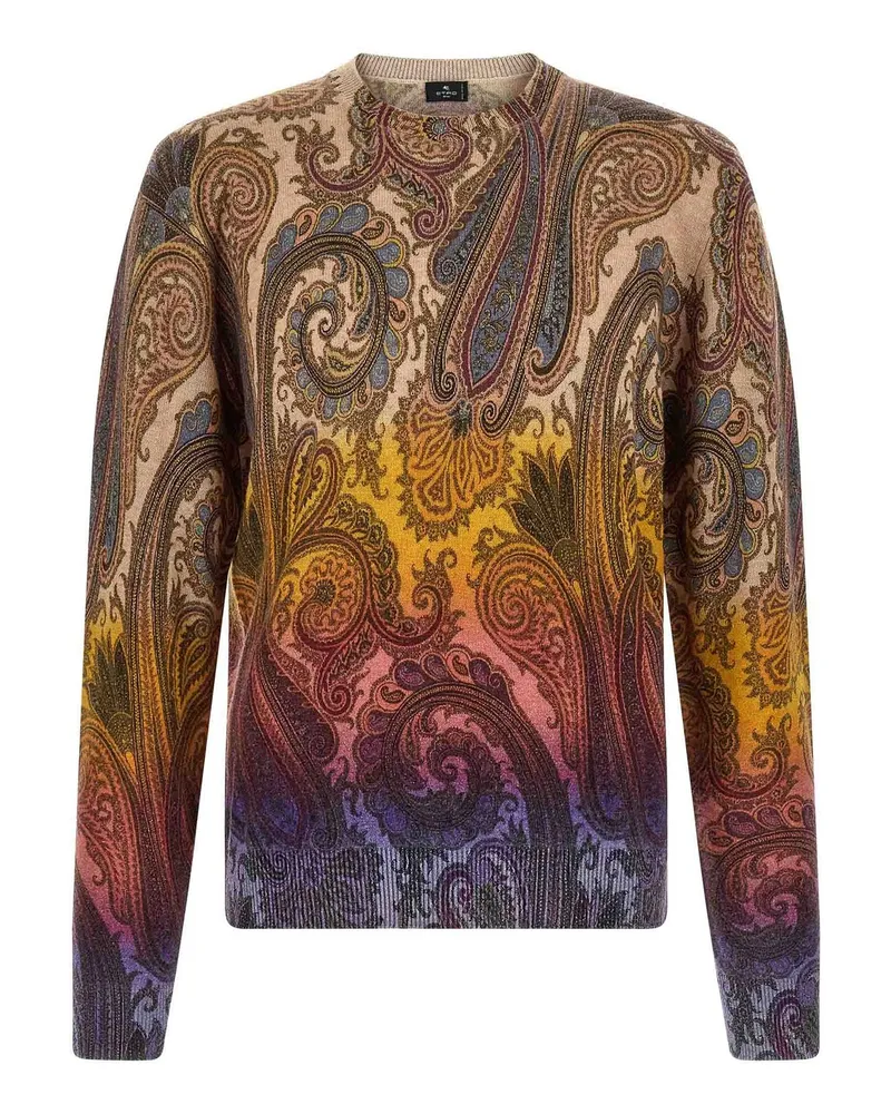 Etro Rundhalspullover - Bunt Bunt