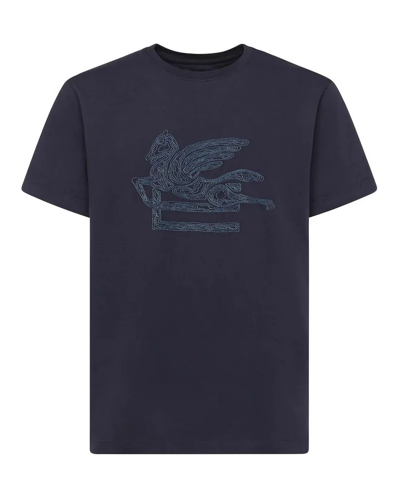 Etro T-Shirt - Blau Blau