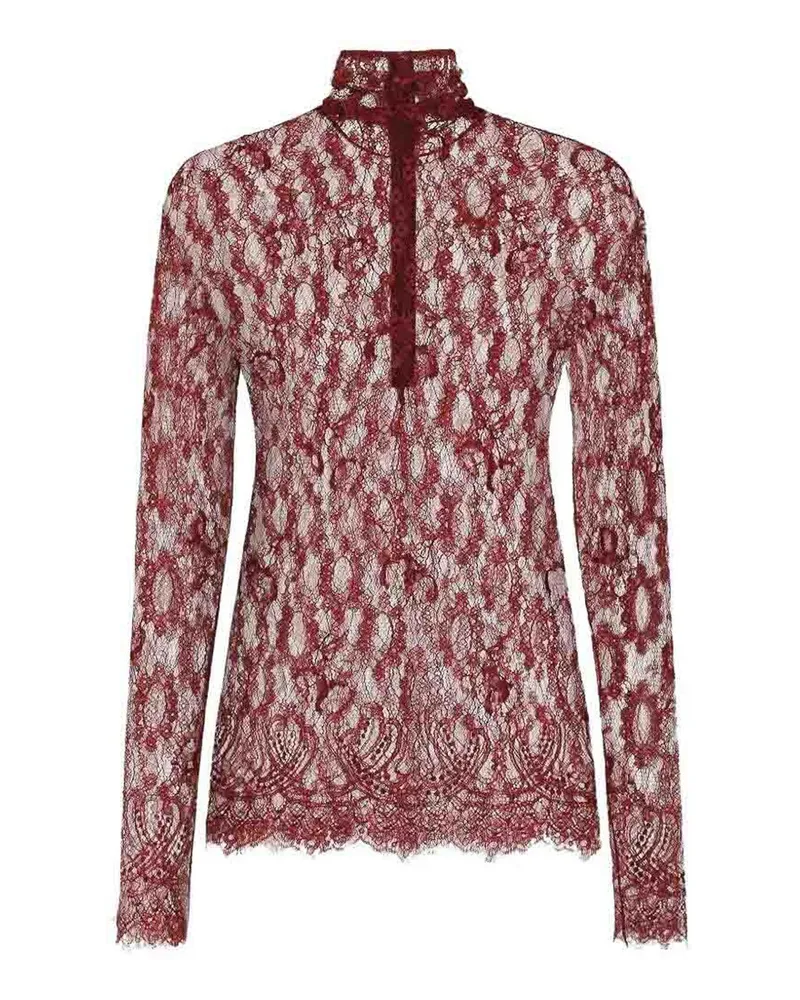Dolce & Gabbana Top - Dunkelrot Dunkelrot