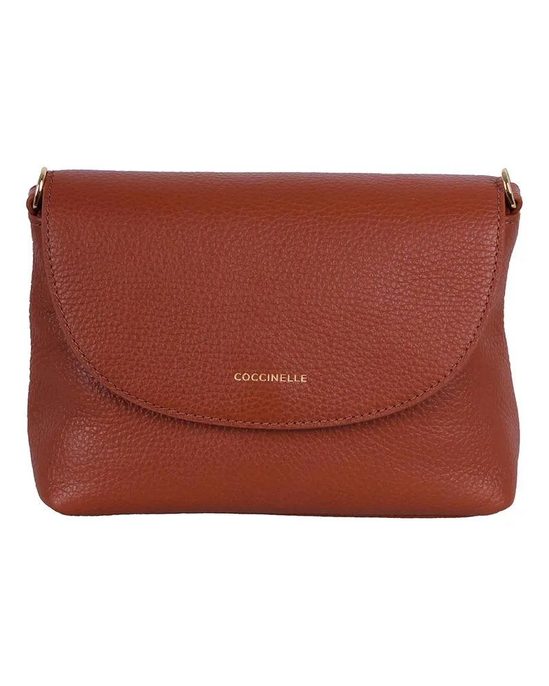 Coccinelle Schultertasche - Braun Braun