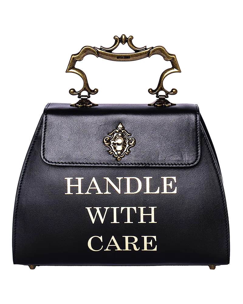 Moschino Schultertasche - Schwarz Schwarz