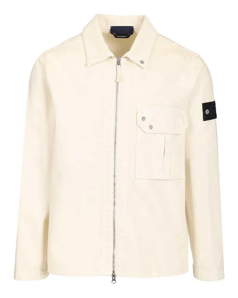 Stone Island Hemd - Weiß Weiß