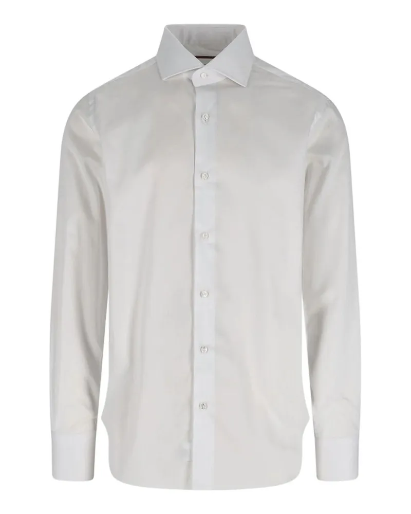 BARBA Hemd - Weiß Weiß
