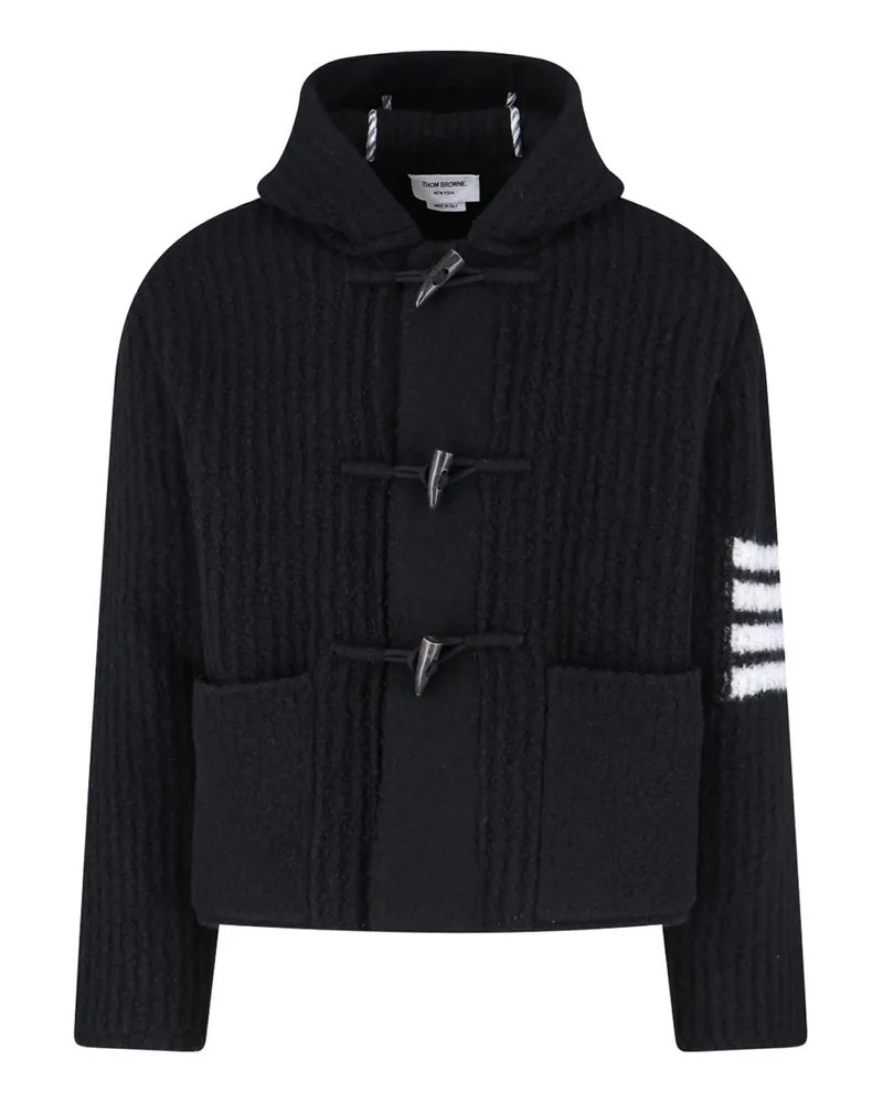 Thom Browne Casualjacke - Schwarz Schwarz