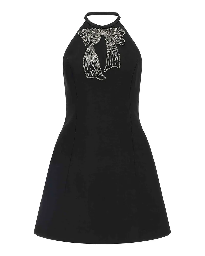 Valentino Garavani Kurzes Kleid - Schwarz Schwarz