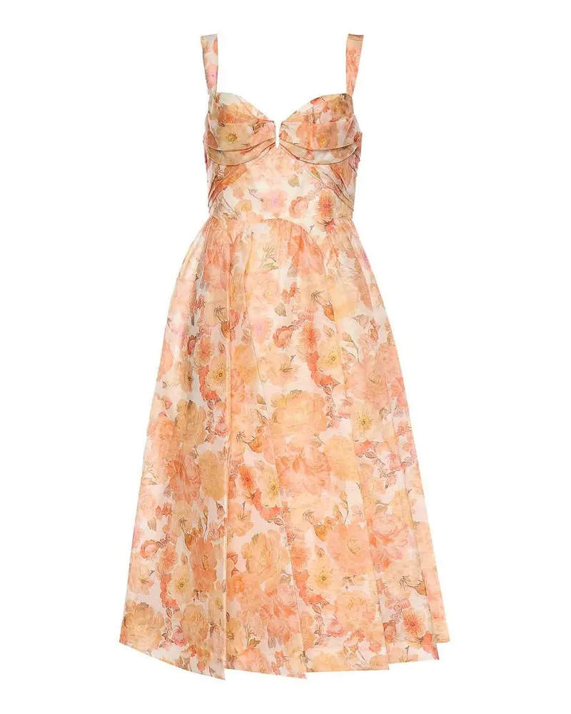 Zimmermann Maxikleid - Rosa Rosa