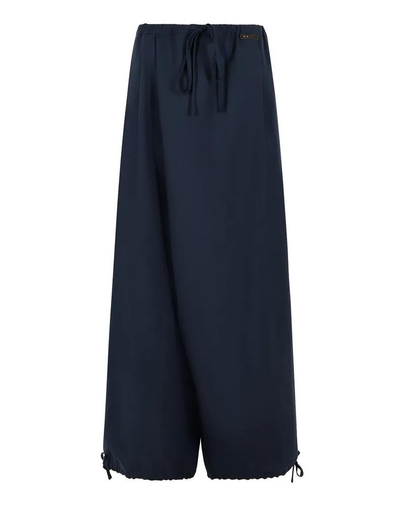 Marni Casual Hose - Blau Blau