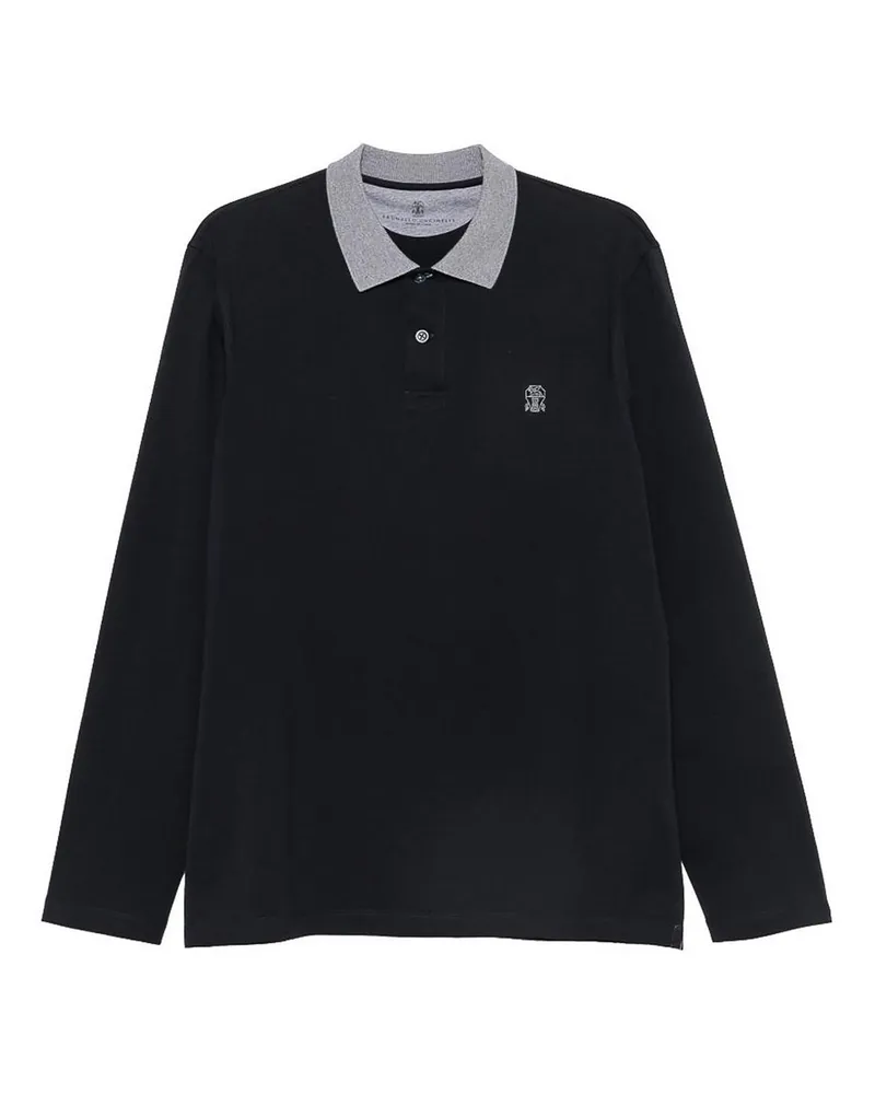 Brunello Cucinelli T-Shirt - Dunkelblau Dunkelblau