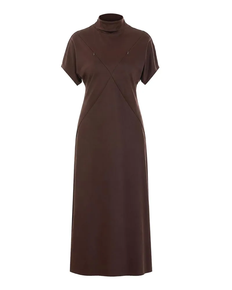 Pinko Knielanges Kleid - Braun Braun