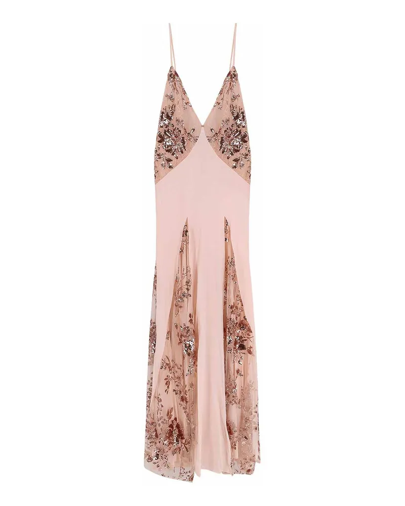 Elisabetta Franchi Knielanges Kleid - Nude Nude
