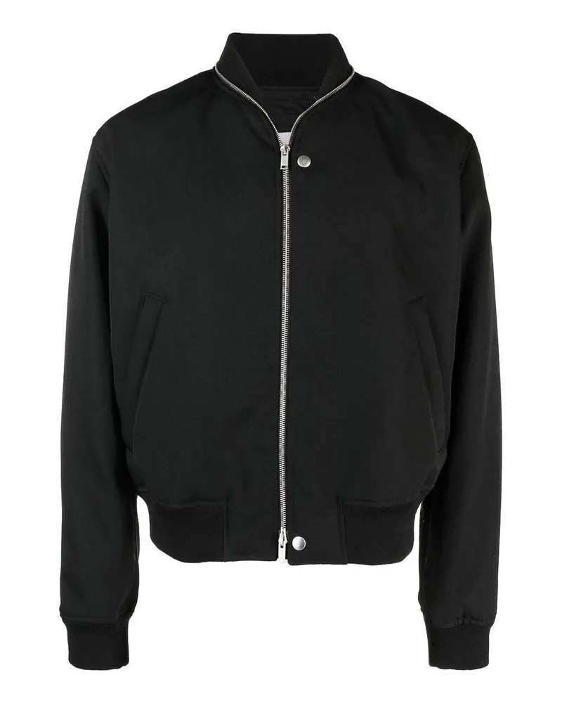 Jil Sander Bomberjacke - Schwarz Schwarz