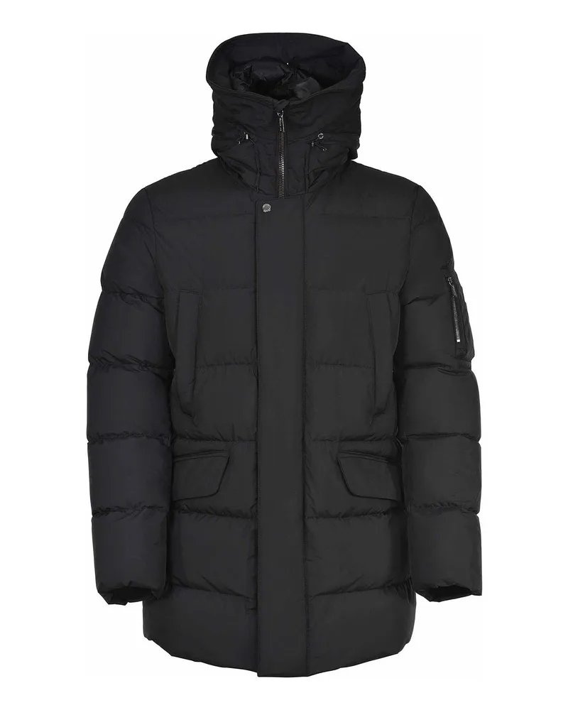 MOORER Weste - Schwarz Schwarz