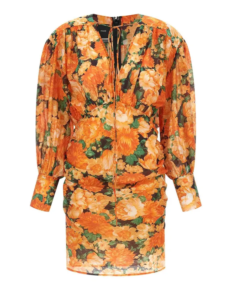 Pinko Kurzes Kleid - Orange Orange