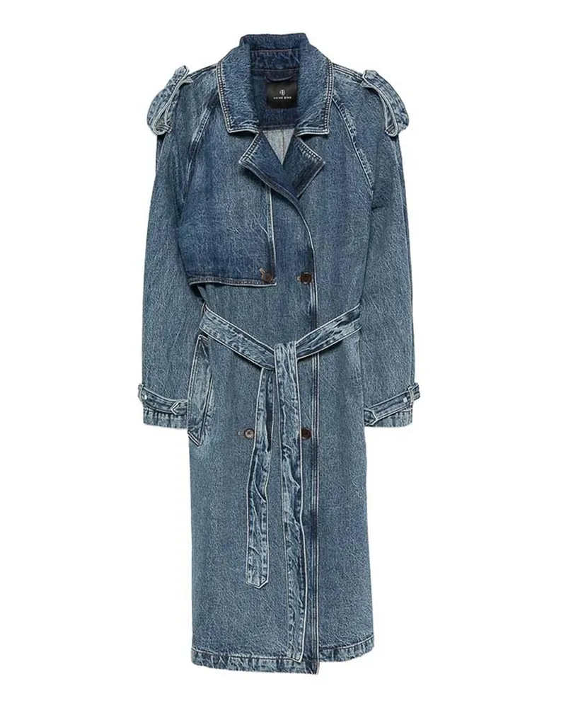 Anine Bing Trenchcoat - Blau Blau