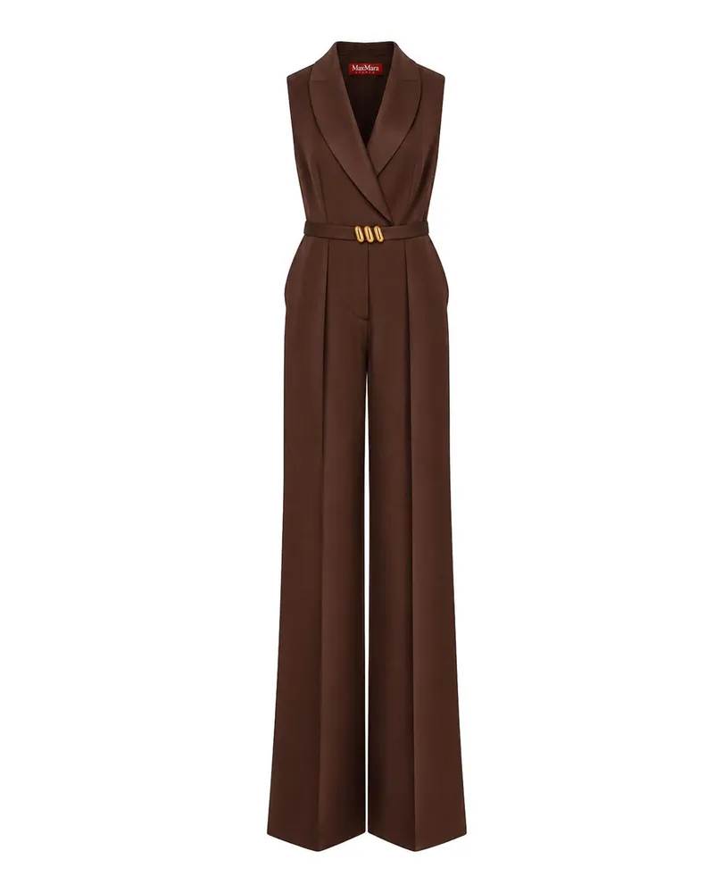 Max Mara Casual Hose - Dunkelbraun Dunkelbraun